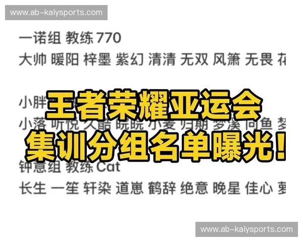 亚运会2027分组：荣耀与命运的全新序章